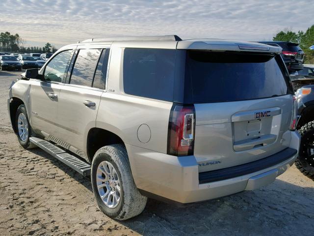 1GKS2AKC5HR307983 - 2017 GMC YUKON SLE TAN photo 3