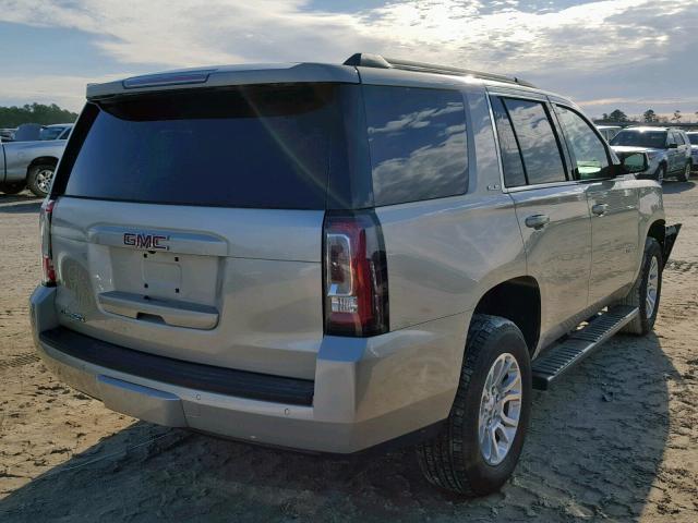 1GKS2AKC5HR307983 - 2017 GMC YUKON SLE TAN photo 4