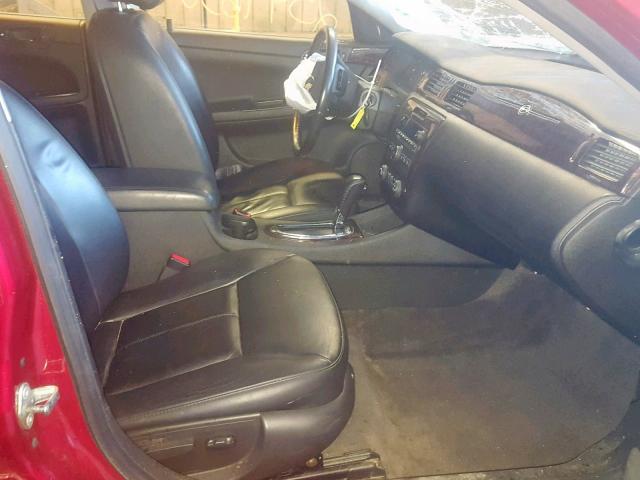 2G1WC5E39E1167706 - 2014 CHEVROLET IMPALA LIM RED photo 5