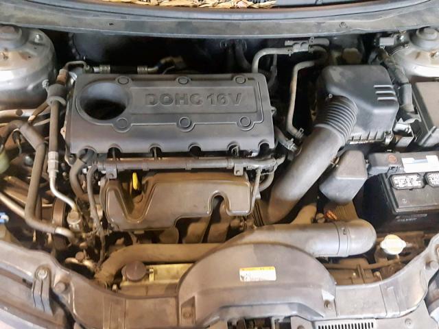 KNAFU6A25A5310938 - 2010 KIA FORTE EX BEIGE photo 7