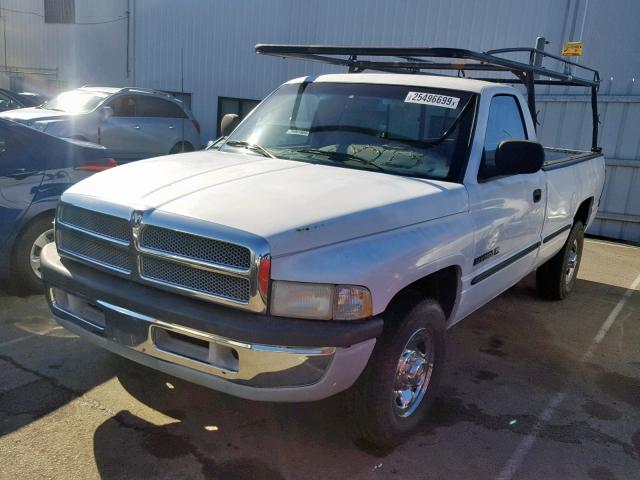 3B7KC26Z6WM226731 - 1998 DODGE RAM 2500 WHITE photo 2