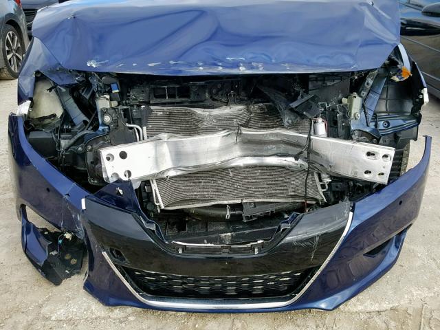 1N4AA6AP6HC411080 - 2017 NISSAN MAXIMA 3.5 BLUE photo 9