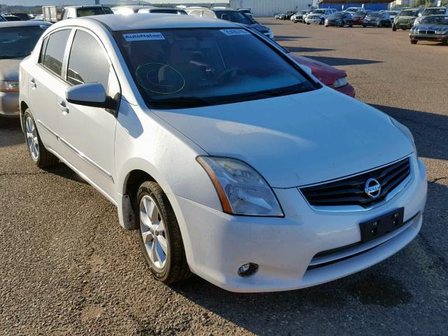 3N1AB6AP9CL725863 - 2012 NISSAN SENTRA 2.0 WHITE photo 1