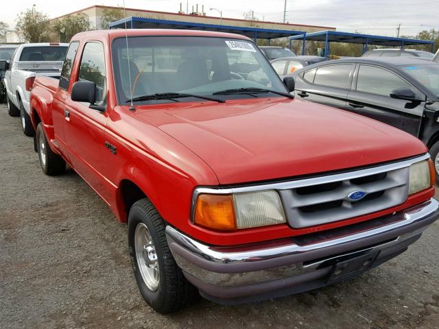 1FTCR14U1VPB28011 - 1997 FORD RANGER RED photo 1