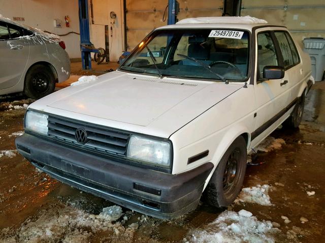 WVWRA21G4LW172965 - 1990 VOLKSWAGEN JETTA GL WHITE photo 2