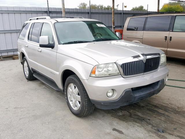 5LMEU68H84ZJ02308 - 2004 LINCOLN AVIATOR 银色 照片 1