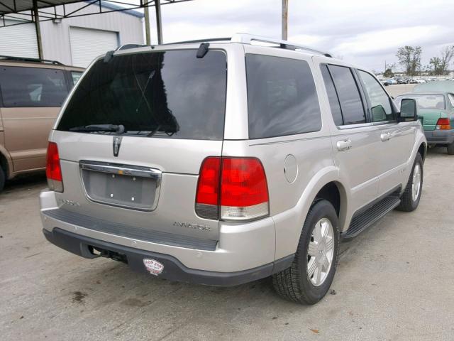 5LMEU68H84ZJ02308 - 2004 LINCOLN AVIATOR 银色 照片 4