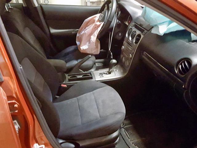 1YVHP84D545N76244 - 2004 MAZDA 6 S ORANGE photo 5