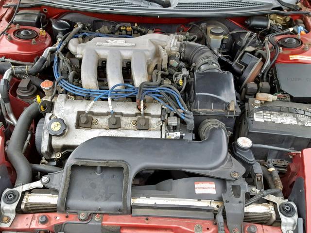 1ZVLT22B7S5158952 - 1995 FORD PROBE GT RED photo 7