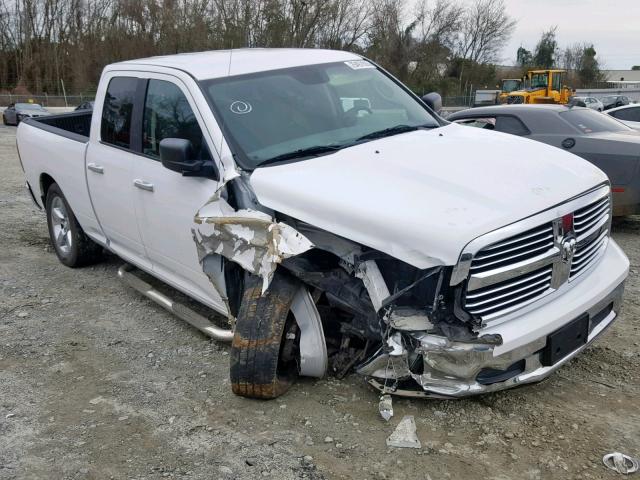 1C6RR7GT2FS771957 - 2015 RAM 1500 SLT WHITE photo 1