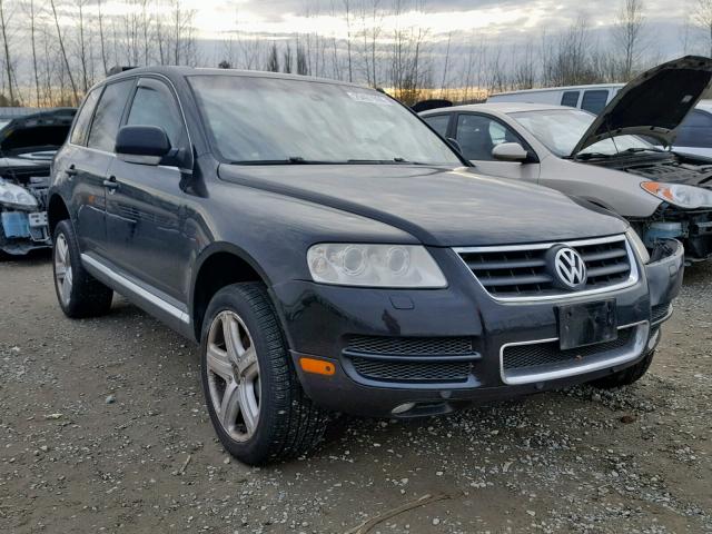 WVGCM77L65D014085 - 2005 VOLKSWAGEN TOUAREG 4. BLACK photo 1