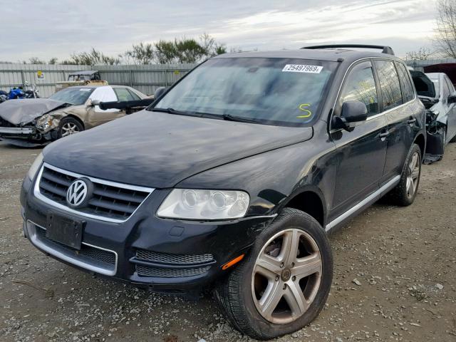 WVGCM77L65D014085 - 2005 VOLKSWAGEN TOUAREG 4. BLACK photo 2