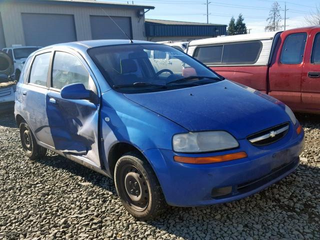 KL1TD66657B723896 - 2007 CHEVROLET AVEO BASE Mavi foto 1