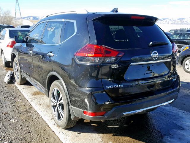 5N1ET2MV2HC768888 - 2017 NISSAN ROGUE SV H BLACK photo 3