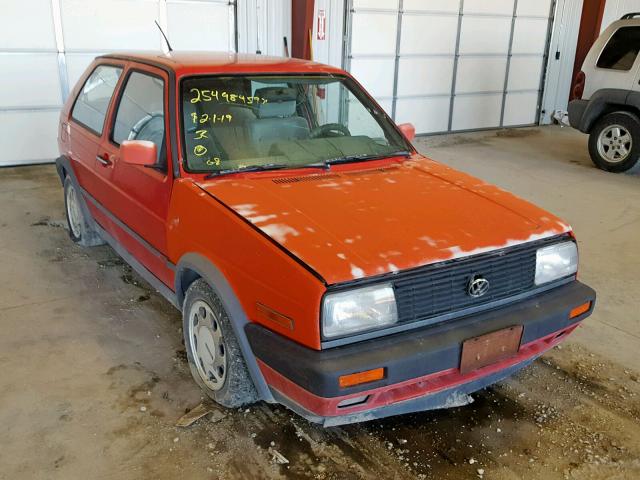 3VWDB21G3MM007088 - 1991 VOLKSWAGEN GOLF GTI 8 RED photo 1