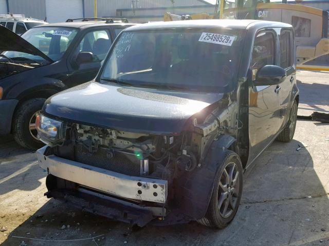 JN8AZ2KR1CT252901 - 2012 NISSAN CUBE BASE BLACK photo 2