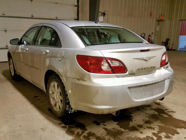 1C3LC56MX7N535513 - 2007 CHRYSLER SEBRING TO SILVER photo 3