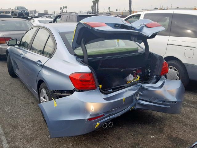 WBA3C1C53EK112172 - 2014 BMW 328 I SULE BLUE photo 3