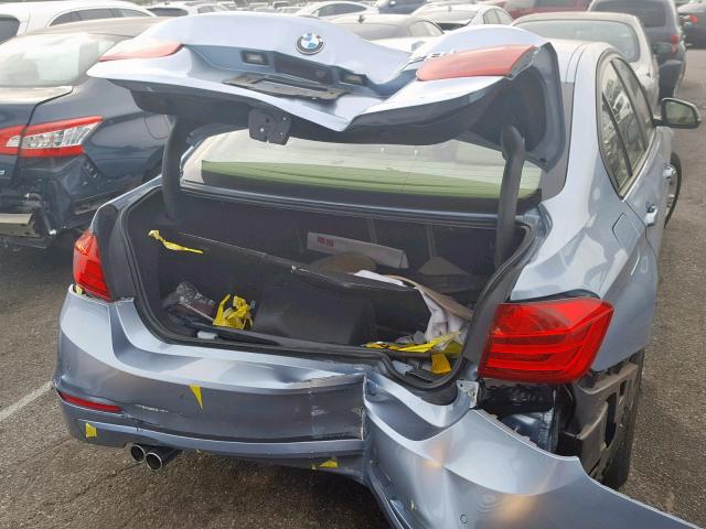 WBA3C1C53EK112172 - 2014 BMW 328 I SULE BLUE photo 9