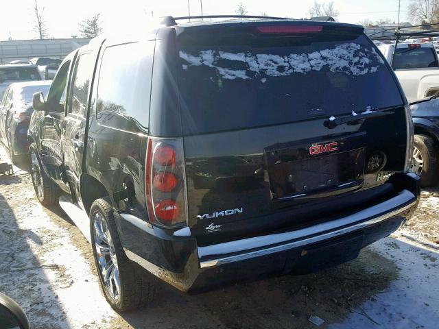 1GKS2GEJ8BR202214 - 2011 GMC YUKON DENA BLACK photo 3