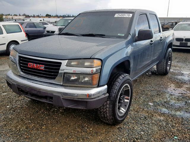 1GTDT136668261061 - 2006 GMC CANYON CHARCOAL photo 2