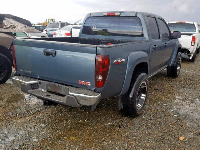 1GTDT136668261061 - 2006 GMC CANYON CHARCOAL photo 4