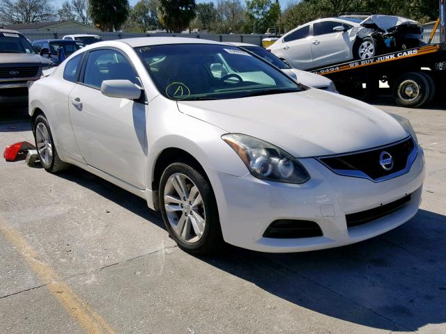 1N4AL2EP5CC133617 - 2012 NISSAN ALTIMA S WHITE photo 1