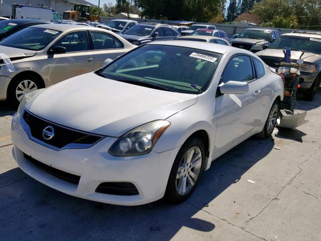 1N4AL2EP5CC133617 - 2012 NISSAN ALTIMA S WHITE photo 2