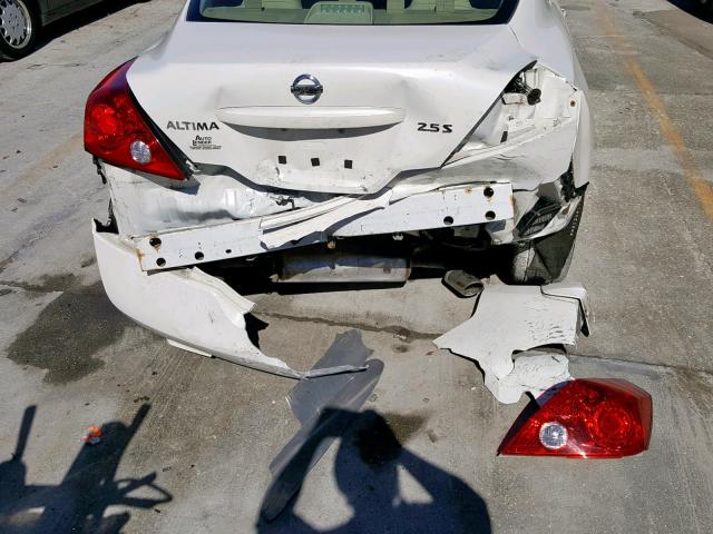 1N4AL2EP5CC133617 - 2012 NISSAN ALTIMA S WHITE photo 9