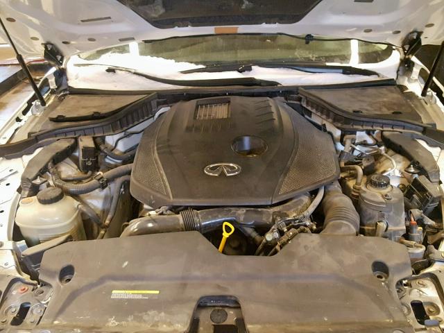 JN1CV7AP3HM640617 - 2017 INFINITI Q50 BASE WHITE photo 7