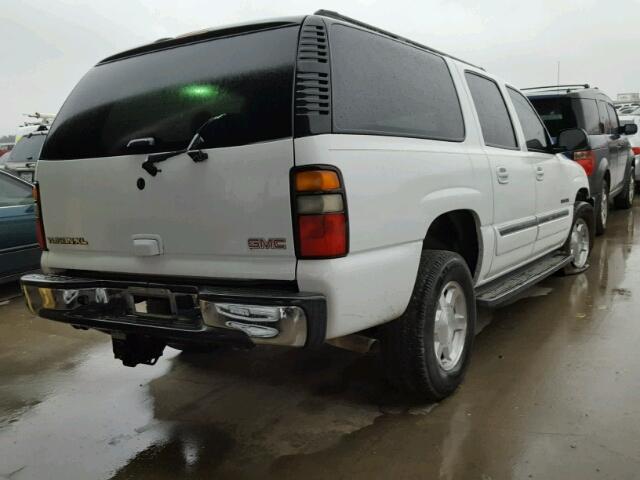 3GKEC16Z46G108462 - 2006 GMC YUKON XL C WHITE photo 4