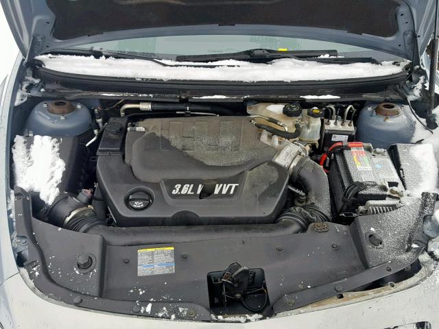 1G1ZJ577284274348 - 2008 CHEVROLET MALIBU 2LT BLUE photo 7