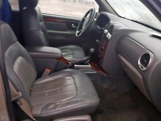 1GKDT13S642410747 - 2004 GMC ENVOY SILVER photo 5