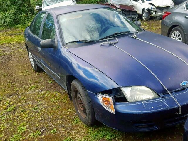 1G1JC524227431127 - 2002 CHEVROLET CAVALIER B BLUE photo 1