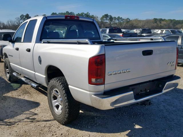 1D7HU18D34S787899 - 2004 DODGE RAM 1500 S SILVER photo 3