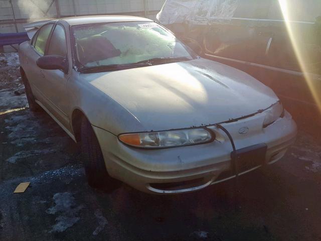 1G3NL52FX4C154280 - 2004 OLDSMOBILE ALERO GL GOLD photo 1