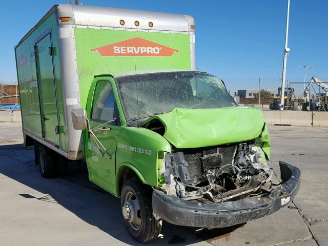 1GBJG31U971123856 - 2007 CHEVROLET G3500 GREEN photo 1