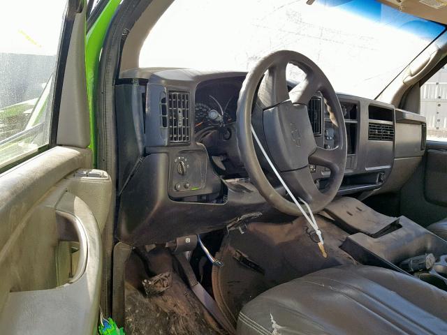 1GBJG31U971123856 - 2007 CHEVROLET G3500 GREEN photo 9