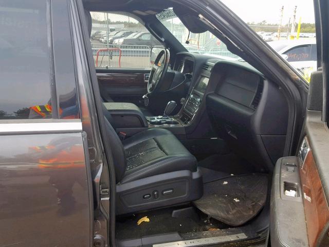 5LMJJ3JT2HEL09665 - 2017 LINCOLN NAVIGATOR 黑色 照片 5