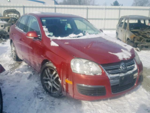 3VWSG71K96M710577 - 2006 VOLKSWAGEN JETTA 2.5 BURGUNDY photo 1