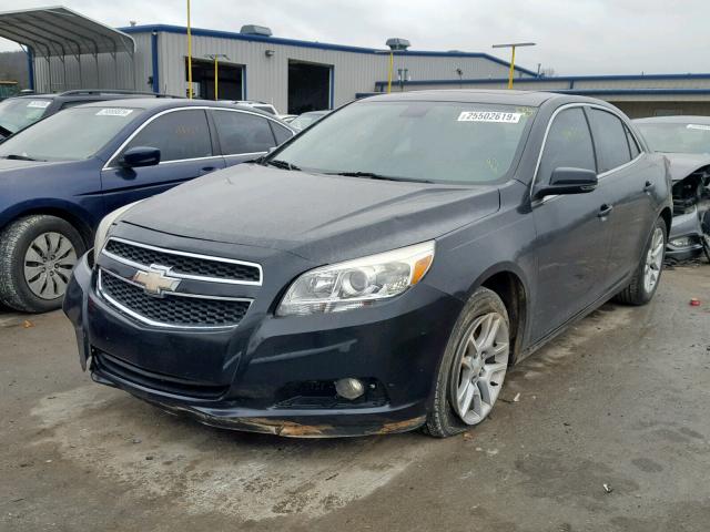 1G11F5RR9DF116505 - 2013 CHEVROLET MALIBU 2LT BLACK photo 2