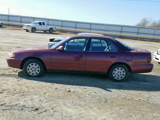 4T1BG12KXTU724604 - 1996 TOYOTA CAMRY DX BURGUNDY photo 9