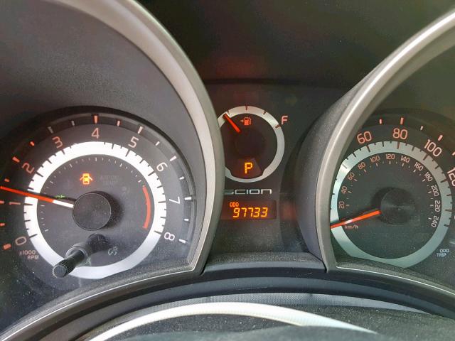 JTKJF5C76B3009546 - 2011 TOYOTA SCION TC შავი ფოტო 8