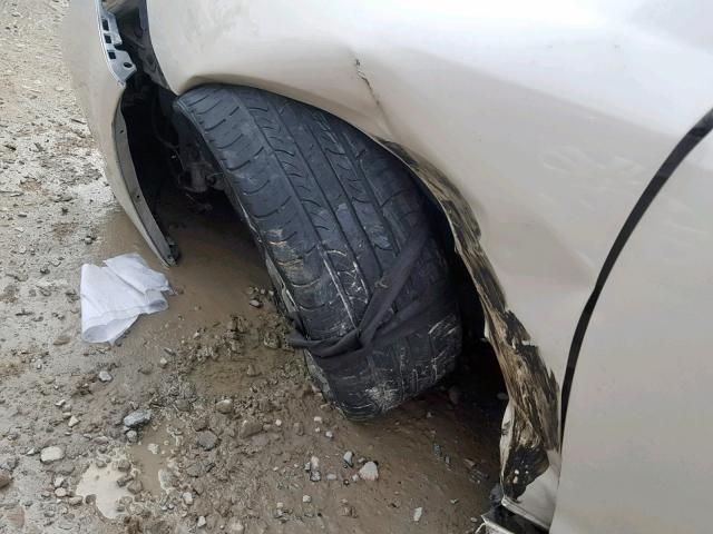 1G1ZC5EB8AF280330 - 2010 CHEVROLET MALIBU 1LT WHITE photo 9