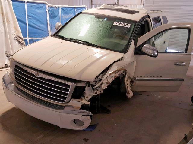 1A8HW58207F516251 - 2007 CHRYSLER ASPEN LIMI WHITE photo 2