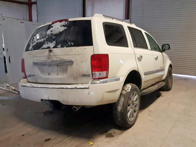 1A8HW58207F516251 - 2007 CHRYSLER ASPEN LIMI WHITE photo 4