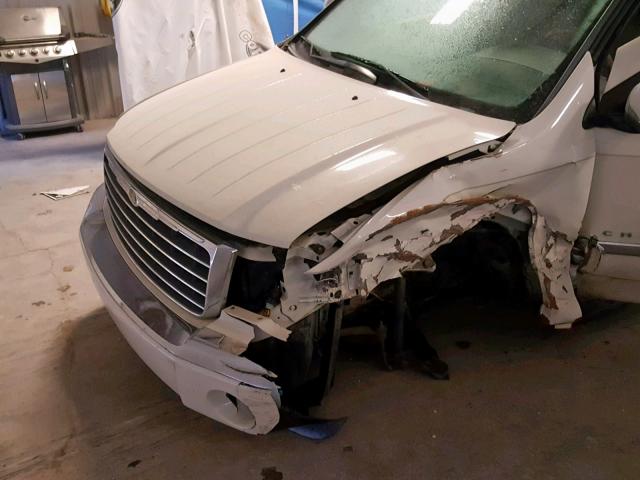 1A8HW58207F516251 - 2007 CHRYSLER ASPEN LIMI WHITE photo 9