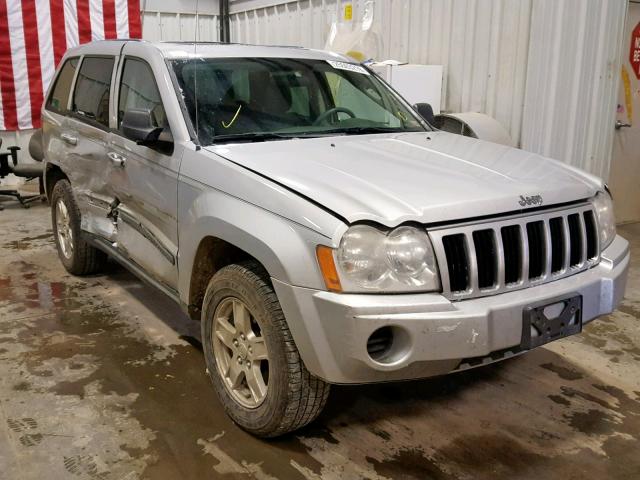 1J8GR48K97C615617 - 2007 JEEP GRAND CHER SILVER photo 1