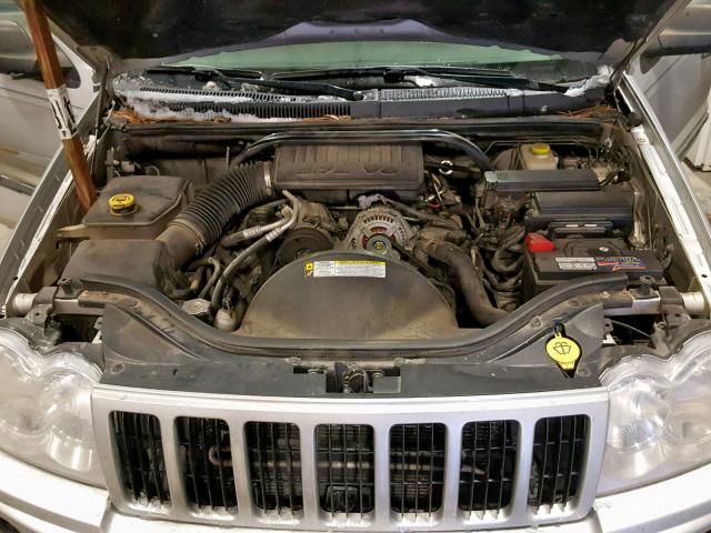 1J8GR48K97C615617 - 2007 JEEP GRAND CHER SILVER photo 7