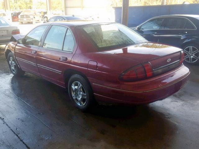 2G1WL52M7S1117573 - 1995 CHEVROLET LUMINA BURGUNDY photo 3